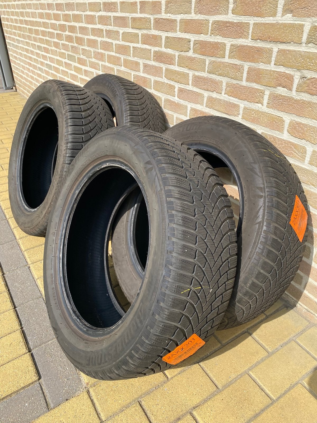 Winterbanden, Ophalen, Winterbanden