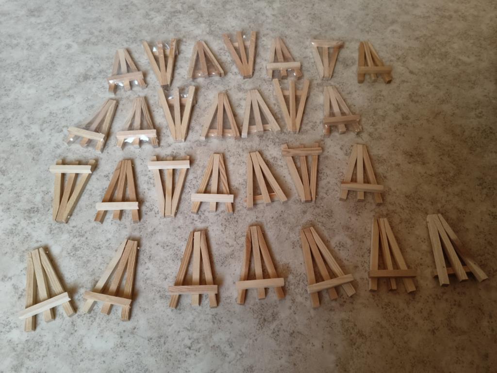 35 mini schildersezels voor te knutselen, Vacatures