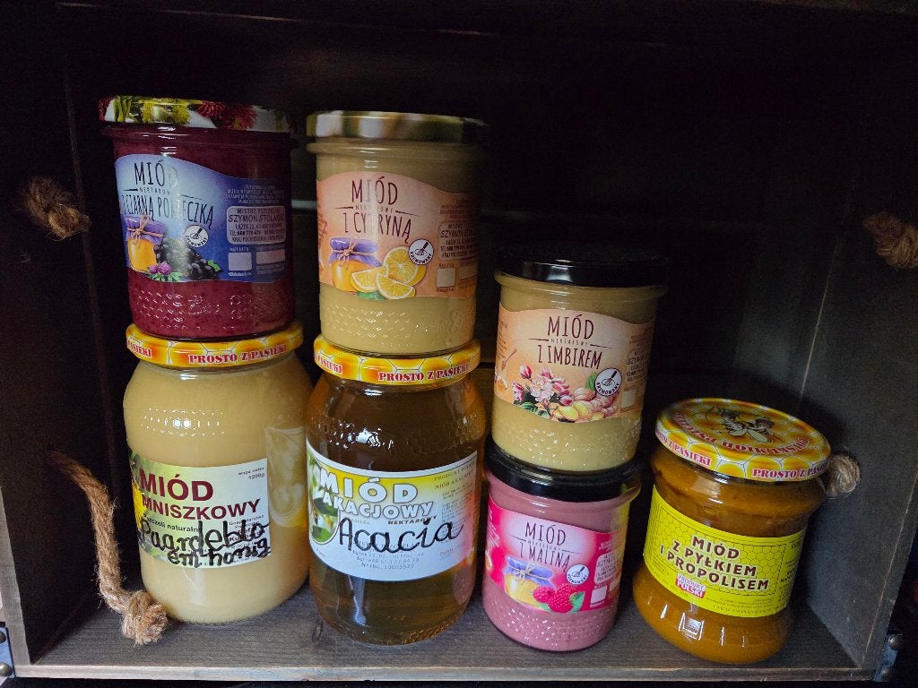Miel au gingembre, cassis, citron, framboise et menthe, Divers, Envoi