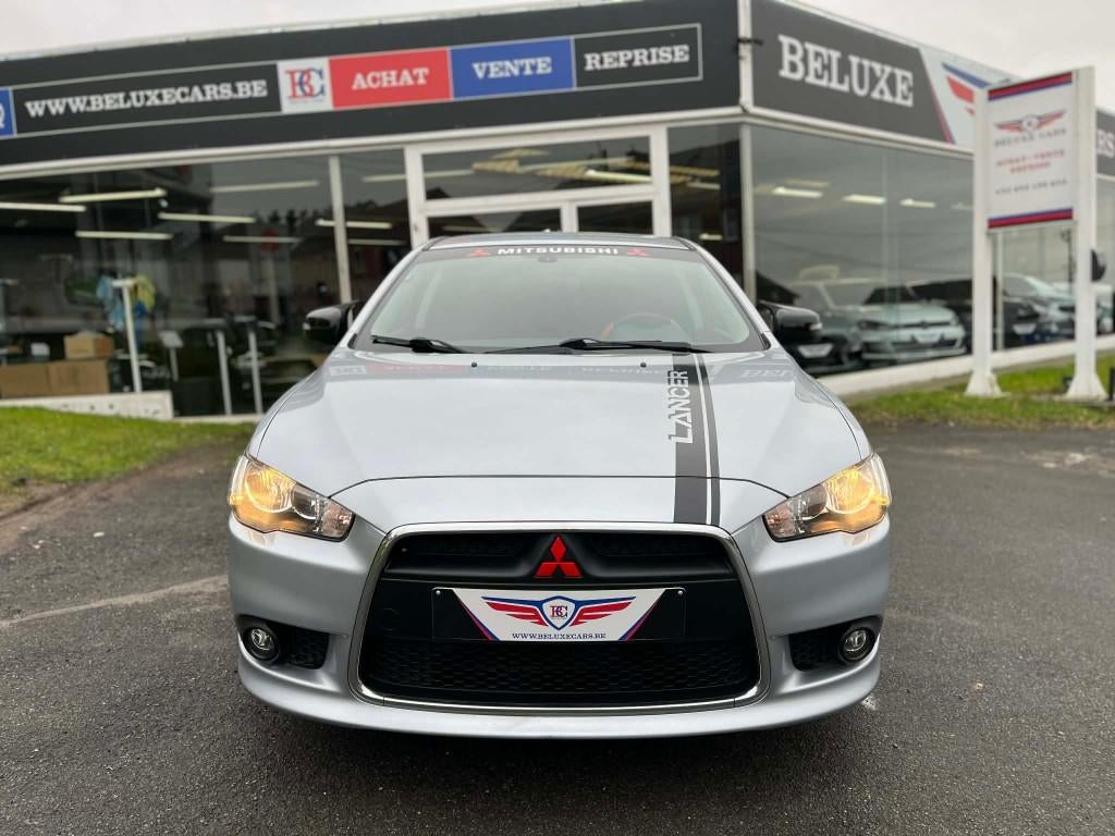 MITSUBISHI LANCER 1.6i ClearTec *18 WIELEN*CLIM*PDC*SCHERM*, Auto's, Mitsubishi, Voorwielaandrijving, Stof, Zwart, Elektrische ramen