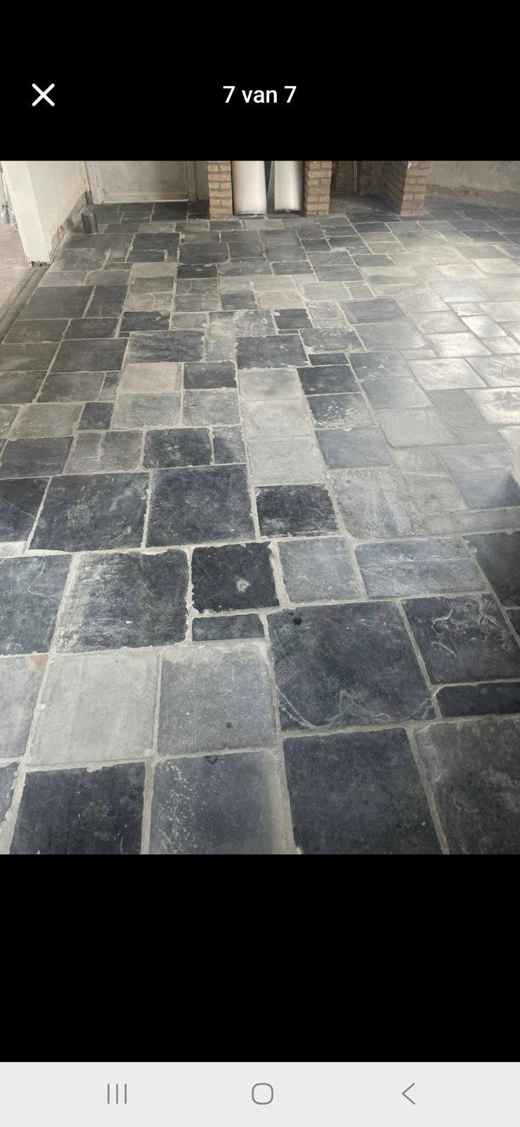 Natuursteen ,Kerkdallen ,vloer, Doe-het-zelf en Bouw, Ophalen