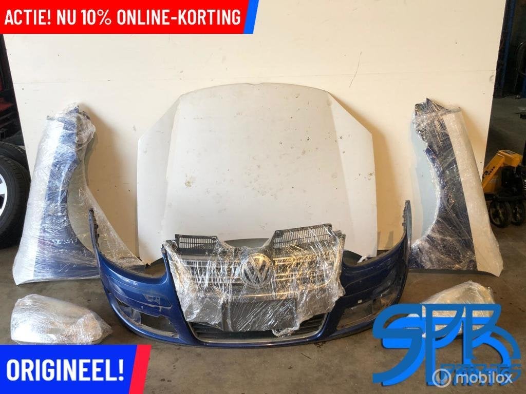 GOLF V 5 JETTA USA Voorkop LC5S KOP FRONT 2.5 BENZINE SNUIT, Auto-onderdelen, Gebruikt, Volkswagen, Ophalen of Verzenden, Volkswagen