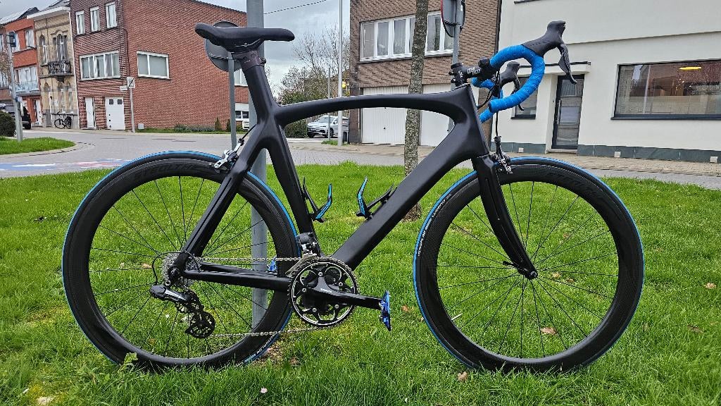 Koersfiets racefiets ridley noah disc dura-ace di2, Ophalen, 28 inch, Carbon, Heren