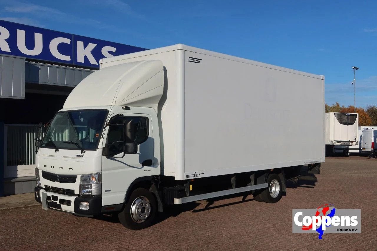 FUSO Canter Bak + klep, Auto's, Bestelwagens en Lichte vracht, Wit, Bedrijf, Diesel, Overige merken