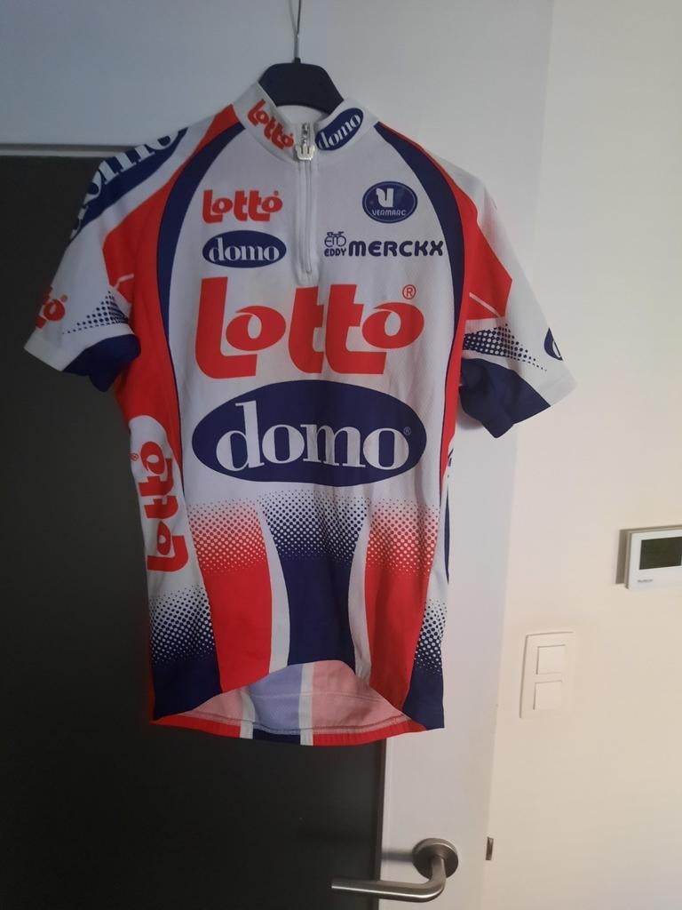 Wielrenners wielrennen trui lotto domo medium, Ophalen of Verzenden, Zo goed als nieuw, Kleding