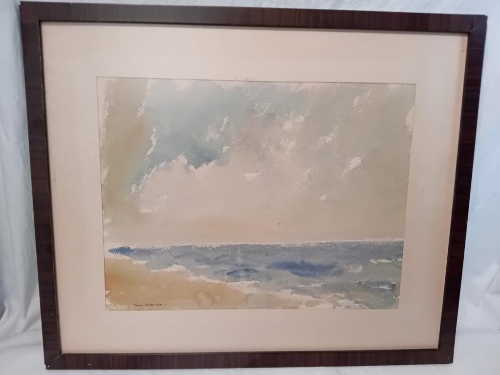 Pastel de Jean Deroubaix, Antiquités & Art, Art | Peinture | Classique, Enlèvement ou Envoi