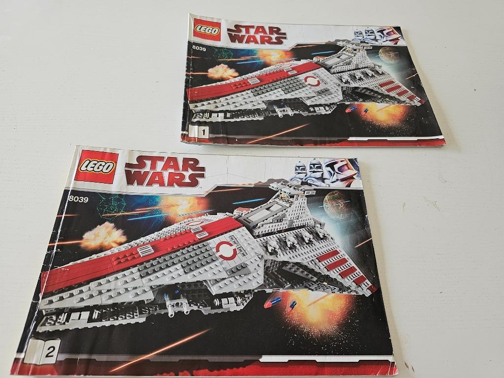 lego star wars 8039 instructie boekjes, Ophalen of Verzenden, Lego
