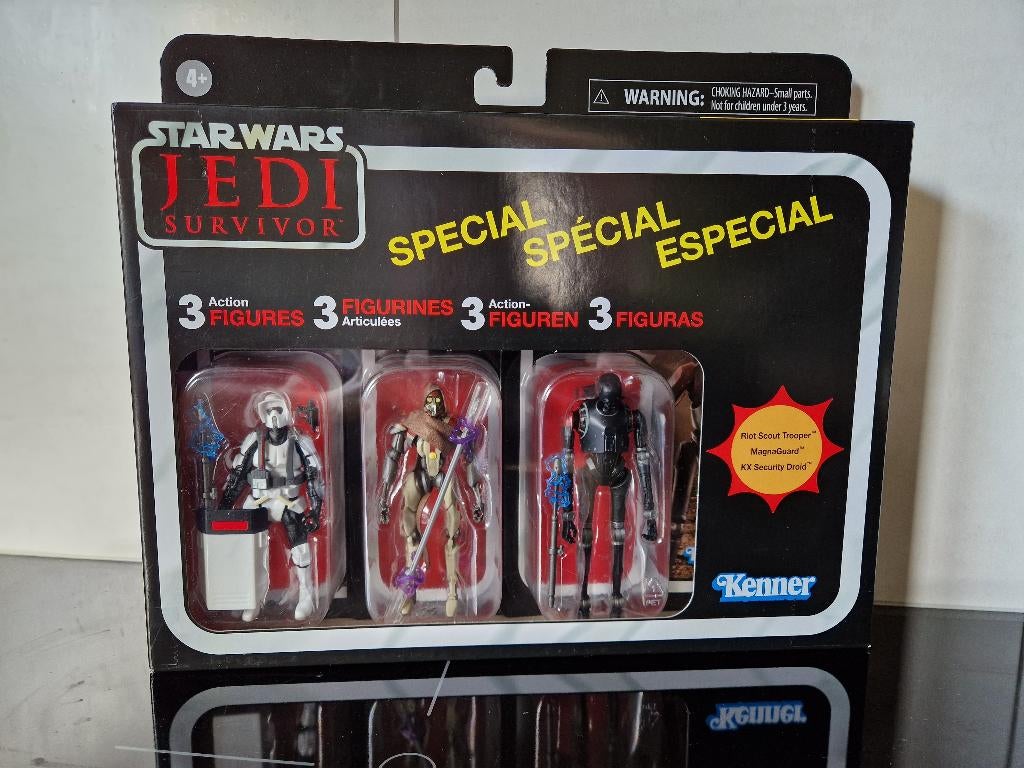 Star Wars Hasbro The Vintage Collection Jedi Survivor Pack, Collections, Envoi, Neuf, Figurine