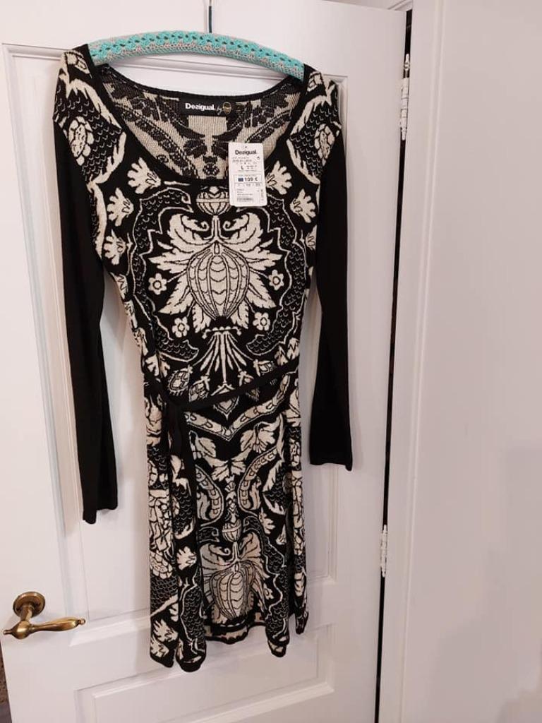 Kleedje Desigual, Kleding | Dames, Maat 38/40 (M), Zwart, Nieuw, Ophalen of Verzenden