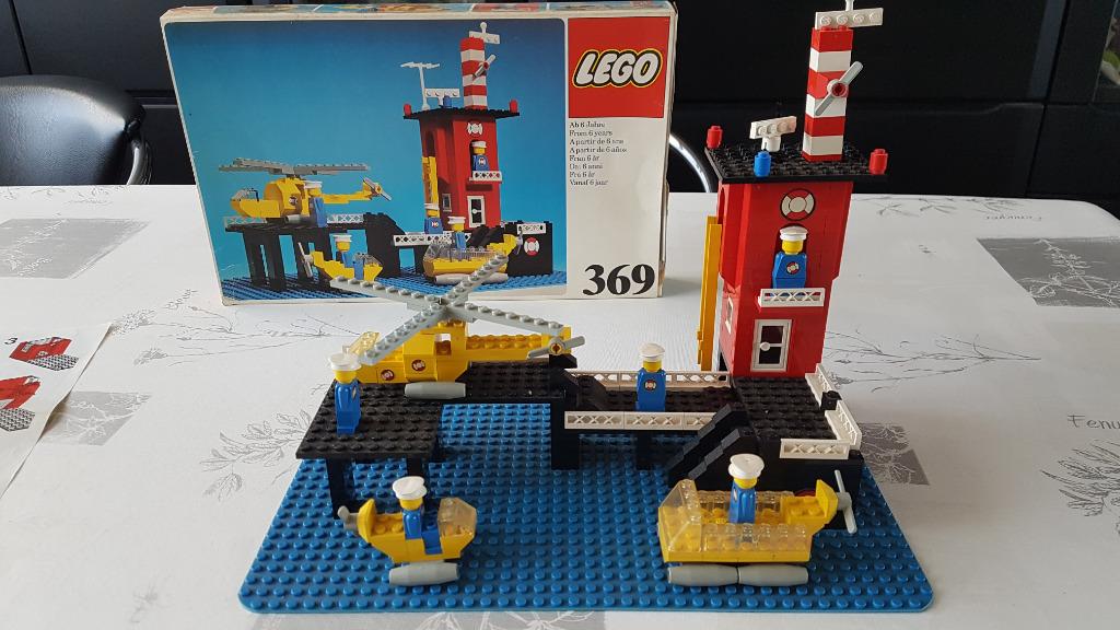 LEGOLAND 369 Coast Guard Station - 1976, Kinderen en Baby's, Speelgoed | Duplo en Lego, Ophalen of Verzenden, Gebruikt, Complete set