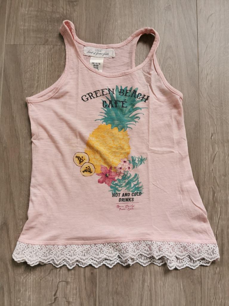 Topje ananas H&M - maat 110, Kinderen en Baby's, Kinderkleding | Maat 110, Gebruikt, Meisje, H&M, Ophalen of Verzenden