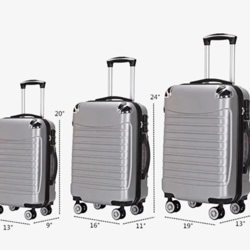 3 delige koffersets en 4 delige reiskoffer bagage set, Ophalen of Verzenden