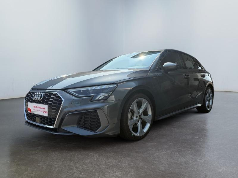 Audi A3 S-Line*Navigation*Jantes*Cruise*CarPlay*Leds*Auto, Argent ou Gris, Achat, Entreprise, 5 portes