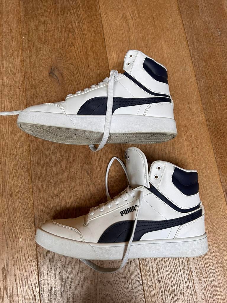 Puma sneakers maat 43, Kleding | Heren, Schoenen, Puma, Wit, Ophalen of Verzenden, Zo goed als nieuw