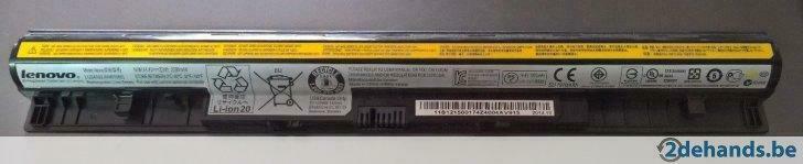 originele batterij Lenovo L12S4A02 14,4V  32Wh (4inr19/65), Ophalen of Verzenden, Gebruikt