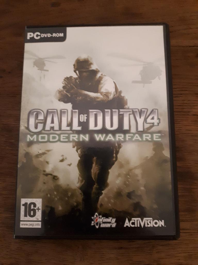 Call of Duty 4 : Modern Warfare, Consoles de jeu & Jeux vidéo, Jeux | PC, Shooter, Enlèvement ou Envoi, 1 joueur, À partir de 16 ans