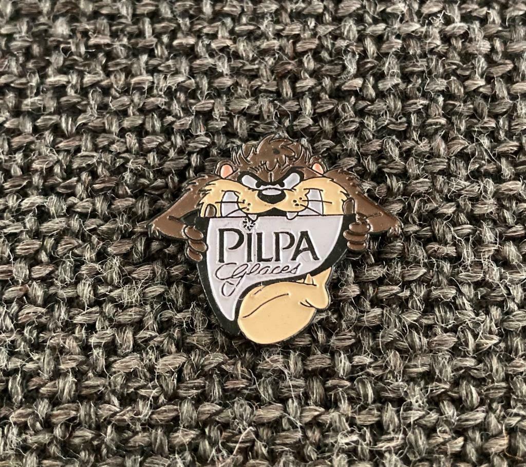 PIN - PILPA GLACES - TASMANIAN DEVIL - WARNER BROS., Verzenden, Gebruikt, Merk, Speldje of Pin