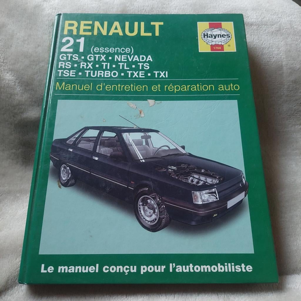 Haynes 1768 FR - Renault 21 essence, Enlèvement ou Envoi
