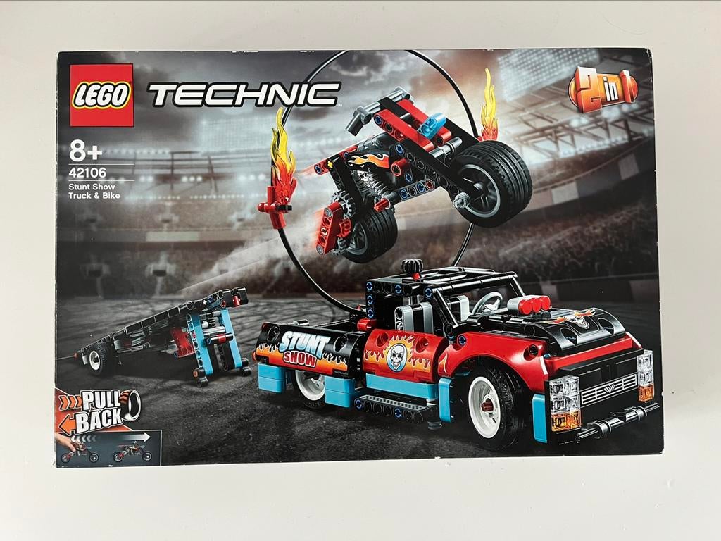 Lego technic 42106, Ophalen, Zo goed als nieuw, Lego