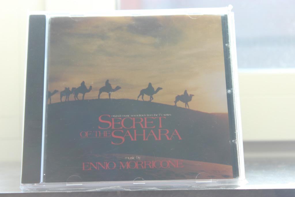CD SOUNDTRACK SECRET OF THE SAHARA / SEALED / E MORRICONE, Ophalen of Verzenden
