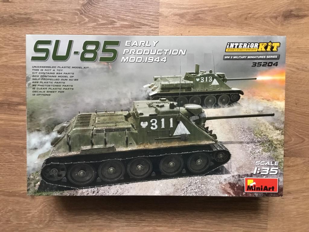 MiniArt 35204 SU-85 1/35ème., Overige merken, Tank, 1:32 tot 1:50, Nieuw