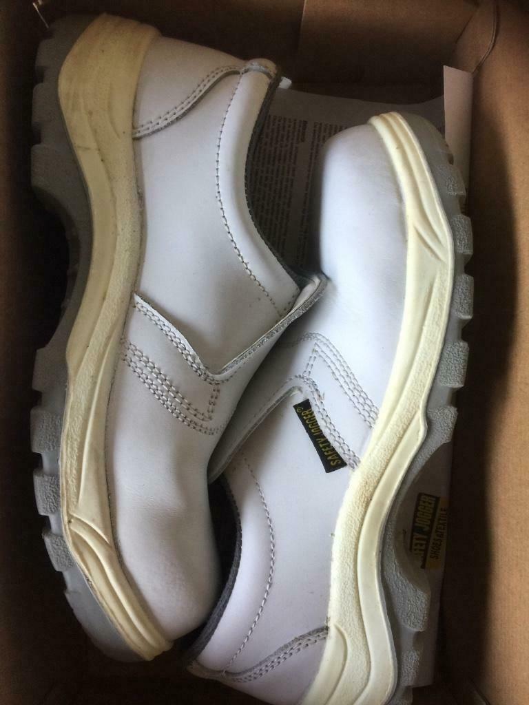 Veiligheidsshoenen, Vêtements | Hommes, Chaussures, Enlèvement ou Envoi, Chaussures de travail, Comme neuf, Blanc