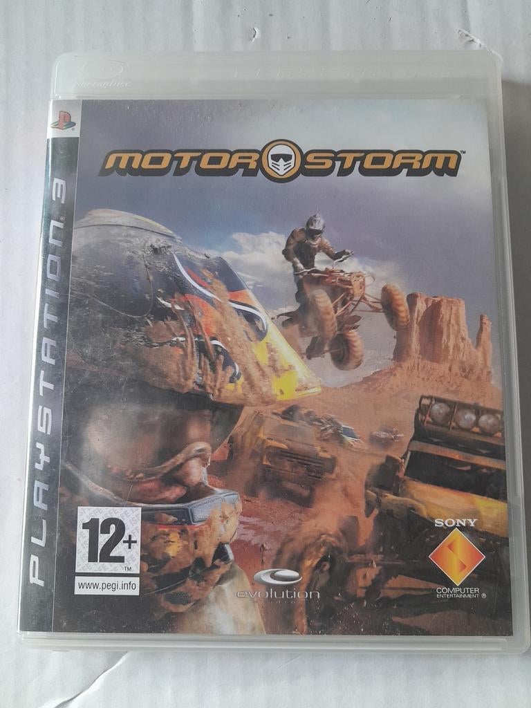 Motorstorm, PS3, Ophalen, Gebruikt, Racen en Vliegen, Vanaf 12 jaar