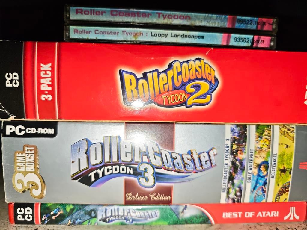 Rollercoaster Tycoon 1, 2 en 3, Games en Spelcomputers, Ophalen of Verzenden