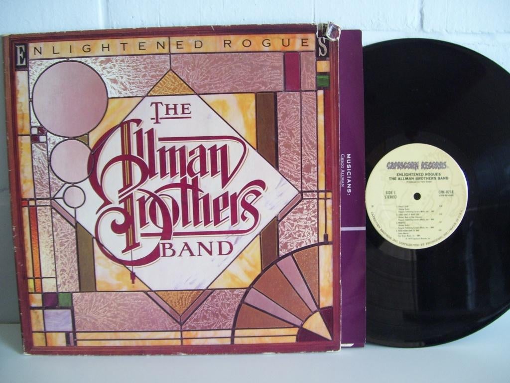 THE ALLMAN BROTHERS BAND  enlightened rogue, Enlèvement ou Envoi, Utilisé, 12 pouces, Rock and Roll