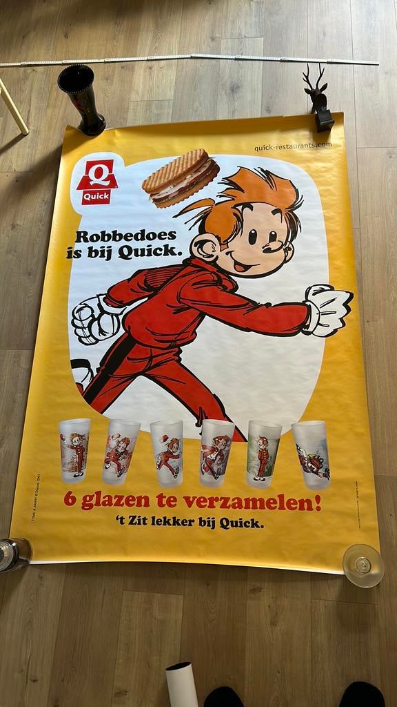 Méga affiche de Spirou Tome & Janry 2001, Enlèvement, Comme neuf