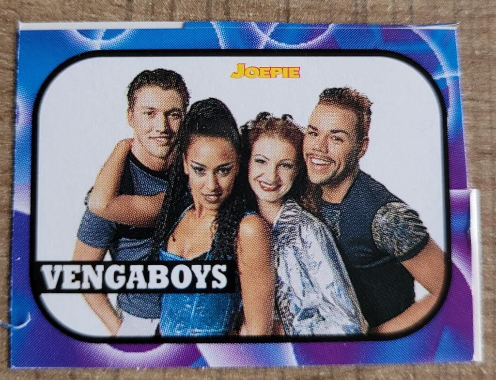 Mini-sticker: Vengaboys (Joepie), Enlèvement ou Envoi, Comme neuf, Autres types