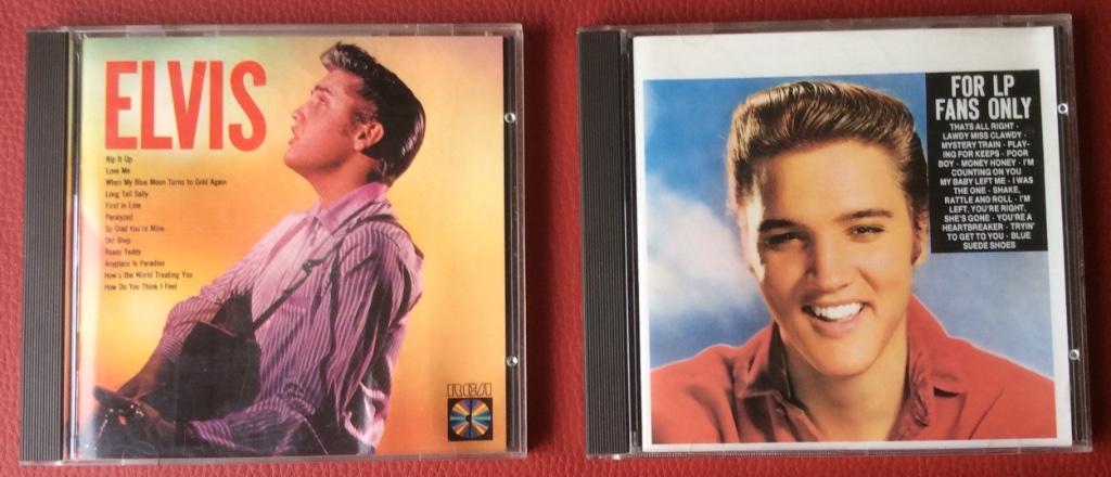 Elvispresleytheek 2 cd's ELVIS en For Lp Fans Only, Cd's en Dvd's, Ophalen of Verzenden, Gebruikt
