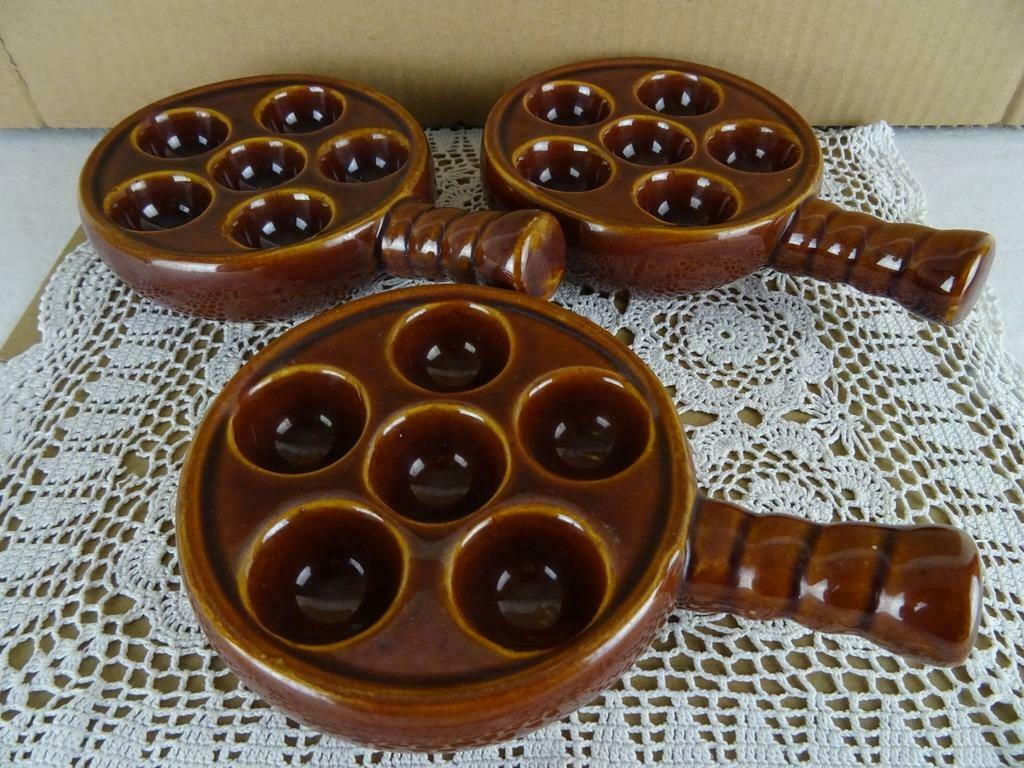Slakkenschaal slakkenschalen 3 vintage slakkenschaaltjes, Huis en Inrichting, Keuken | Servies, Schaal of Schalen, Overige stijlen