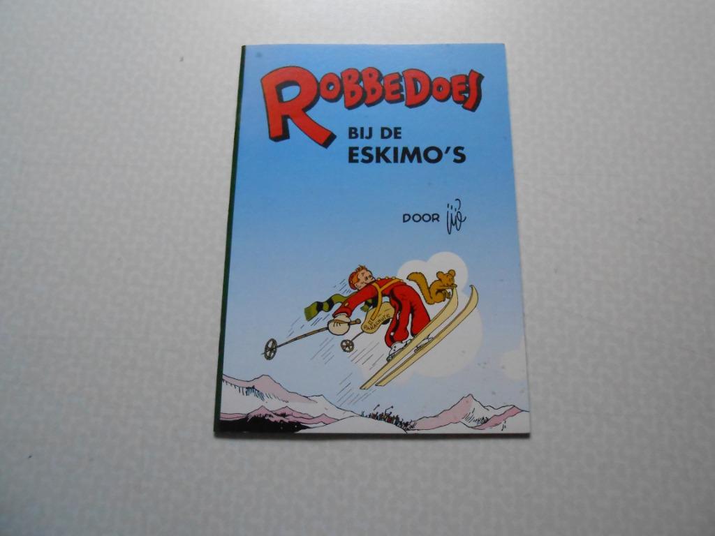 brabant strip vakantiegeschenken 4 Robbedoes bij de Eskimo’s, Boeken, Eén stripboek, Ophalen of Verzenden, Zo goed als nieuw, Jijé