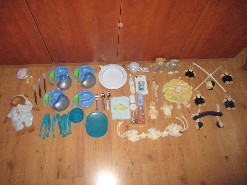 Kinder slaapbeer thermometer parkhanger eetset eetgerei enz., Ophalen, Gebruikt, Overige typen