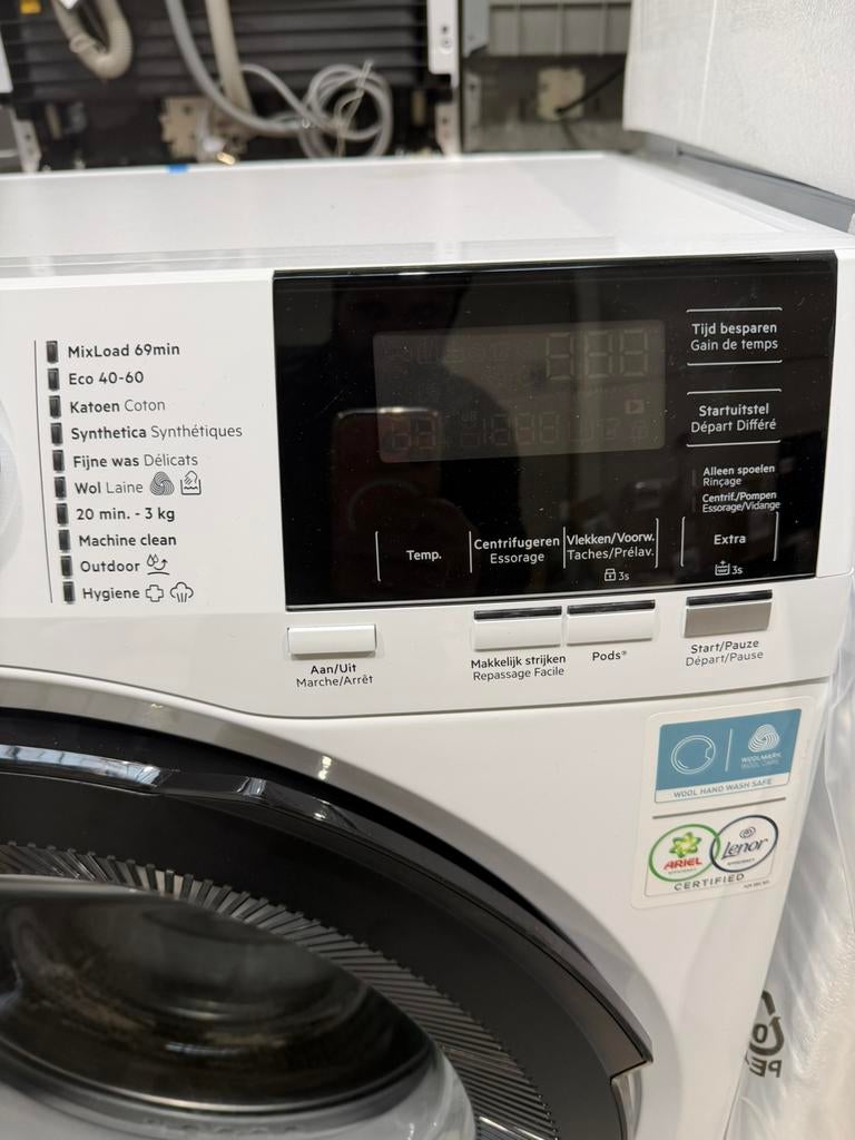 Nieuwe AEG LR63U944 Wasmachine – Specificaties, Elektronische apparatuur, Wasmachines, Minder dan 85 cm, 8 tot 10 kg, Nieuw, Ophalen of Verzenden