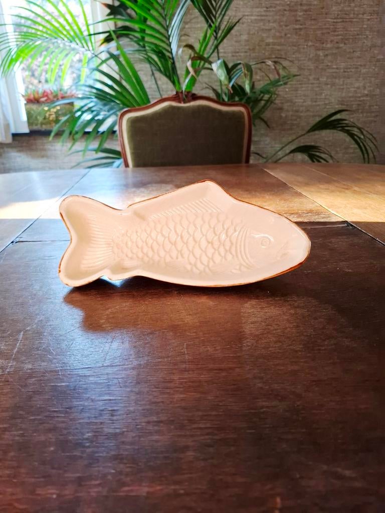 Vintage bruine schaal Villeroy & Boch, Ophalen of Verzenden