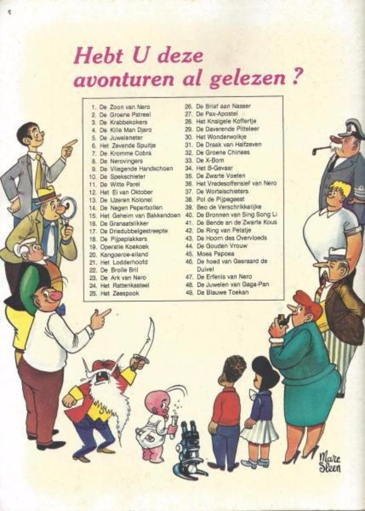 Nero de Blauwe Toekan, Boeken, Verzenden, Gelezen, Marc Sleen