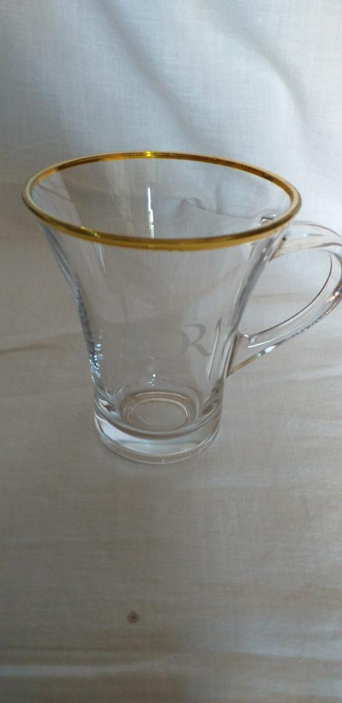 Tasse expresso longo L'OR 150 ml, Collections, Verres & Petits Verres, Enlèvement ou Envoi, Utilisé