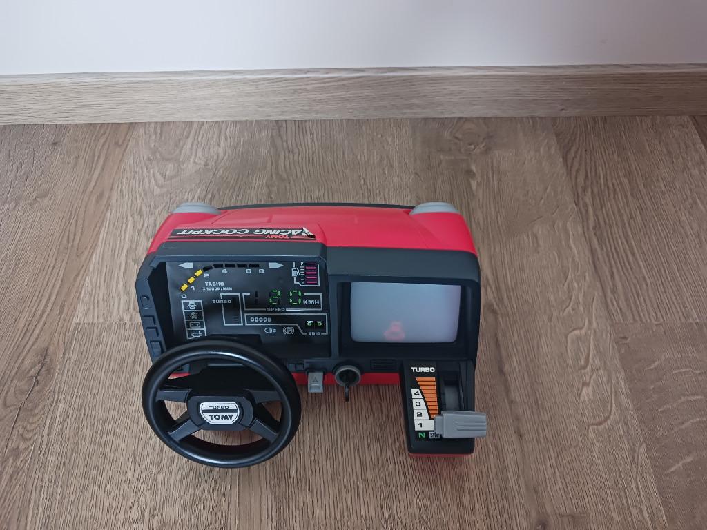 Tomy Racing Cockpit - Vintage, 1 joueur, Enlèvement, Utilisé, Course et Pilotage