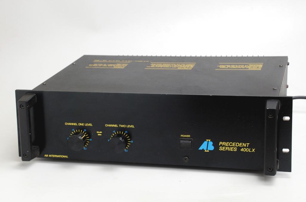 Amplificateur de puissance AB Precedent Series 400 LX, Autres marques, Comme neuf, Enlèvement, Stéréo