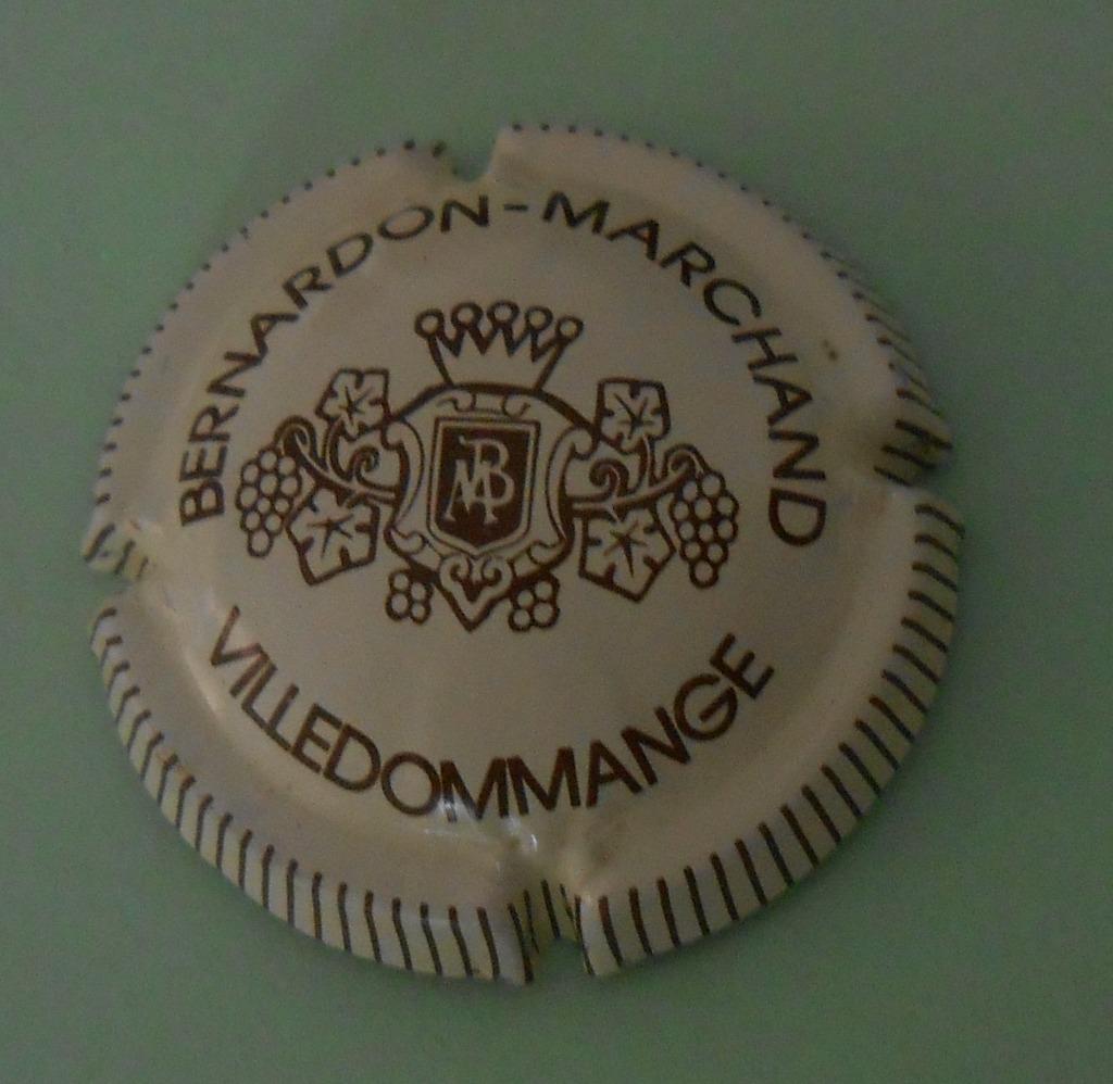 capsule de champagne - Bernardon-Marchand - Villedommange, Enlèvement ou Envoi, Neuf