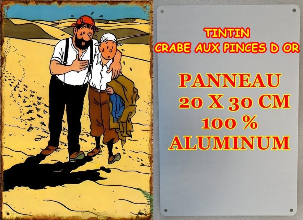 TINTIN CRABE PINCES D OR, Envoi, Tintin