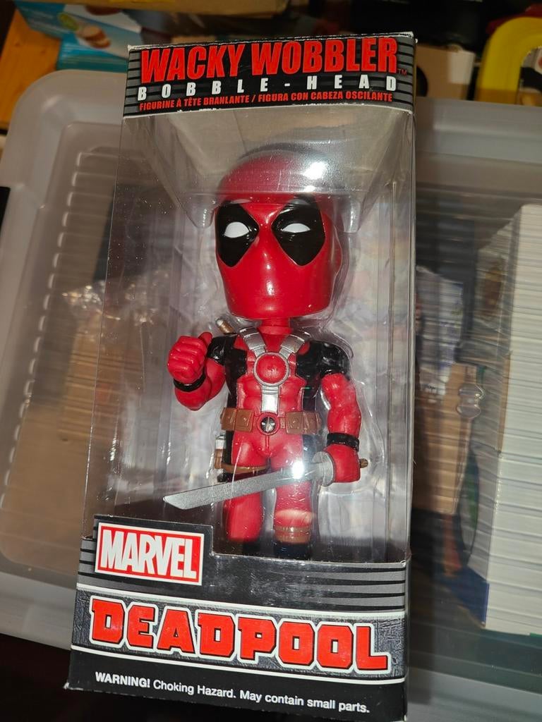 Funko Deadpool bobble-head wacky wobbler, Collections, Enlèvement ou Envoi, Utilisé