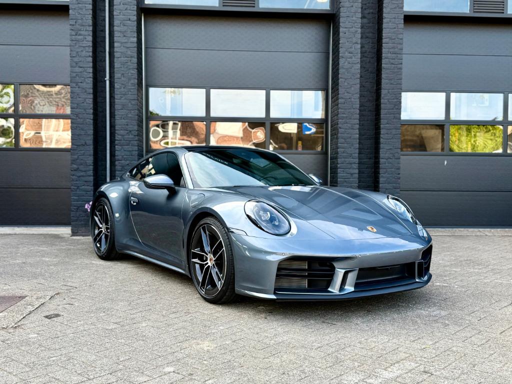 Porsche 911 - 992.2- Carrera T * Nieuw! * Full Option, Auto's, Achterwielaandrijving, Leder, Handgeschakeld, Lichtsensor