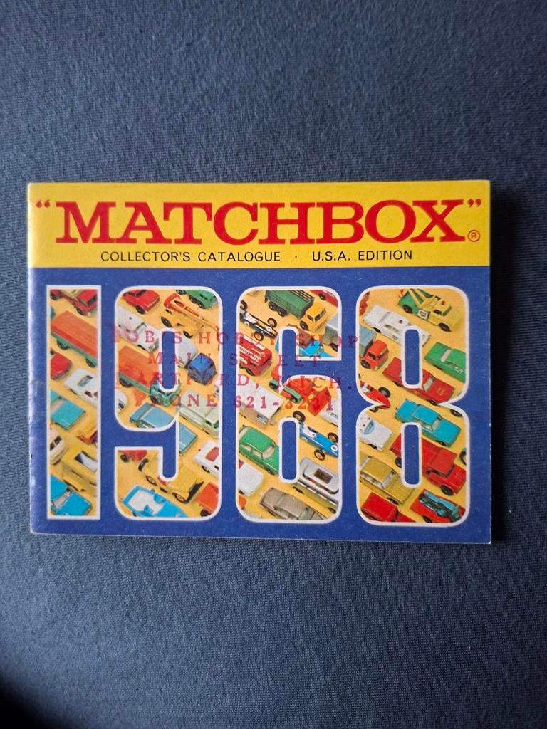 Matchbox catalogus 1968, Ophalen of Verzenden, Matchbox