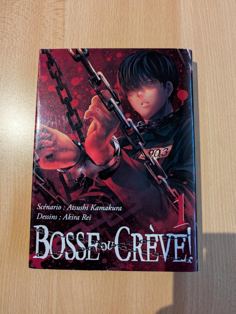naBan Manga - Bosse ou Crève Volume 1, Livres, BD | Comics, Utilisé, Comics, Japon (Manga), Enlèvement ou Envoi