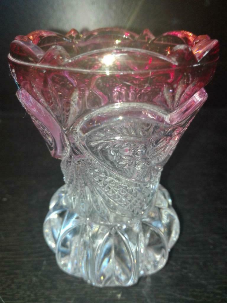 225) Prachtig vaasje, Antiquités & Art, Antiquités | Verre & Cristal, Enlèvement ou Envoi