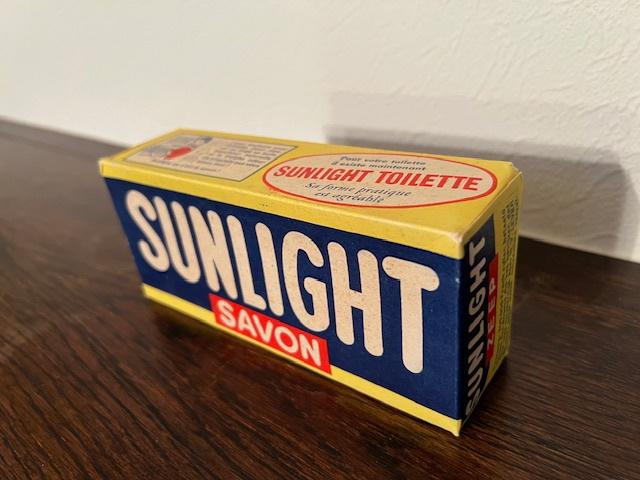 Savon Sunlight, emballage complet, Enlèvement