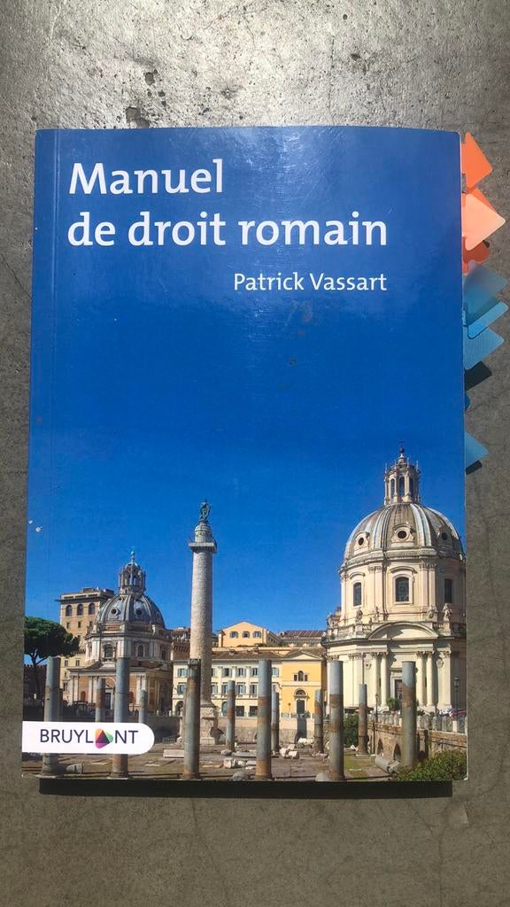 Manuel de droit romain, Ophalen of Verzenden, Zo goed als nieuw